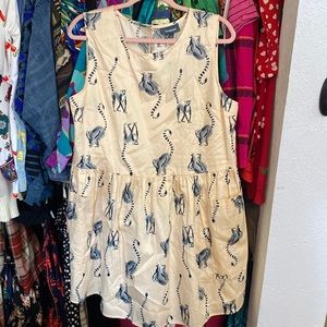 Modcloth lemur dress